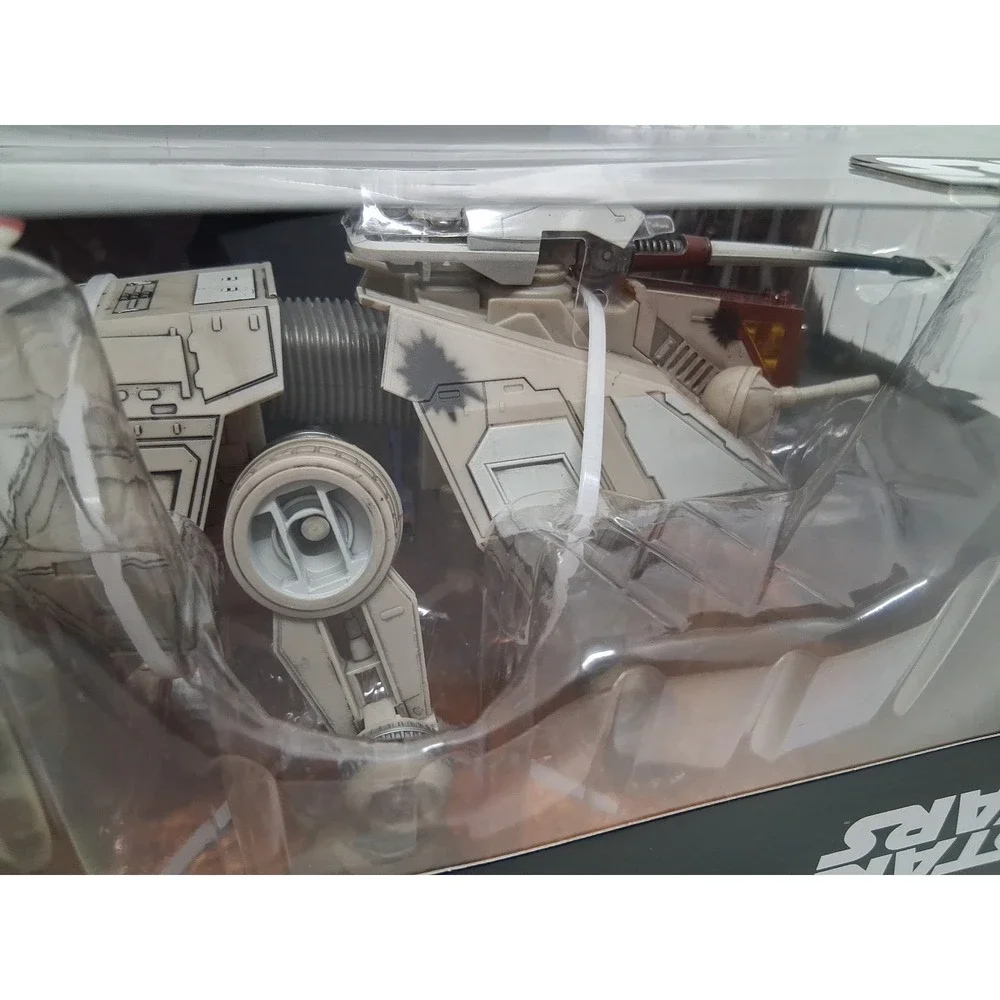 S01 #0130 Star Wars Micro Galaxy Squadron AT-TE Walker with Speeder